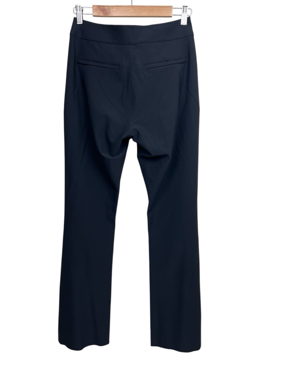 ATHLETA Stellar Flare Trouser Black Size 6 Pants Travel Women’s - Picture 3 of 9